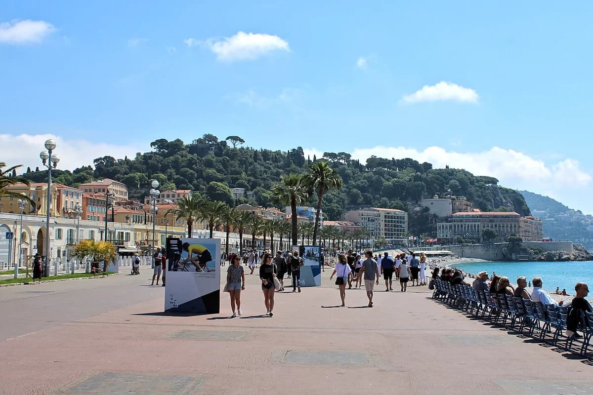 La promenade des Anglais à Nice